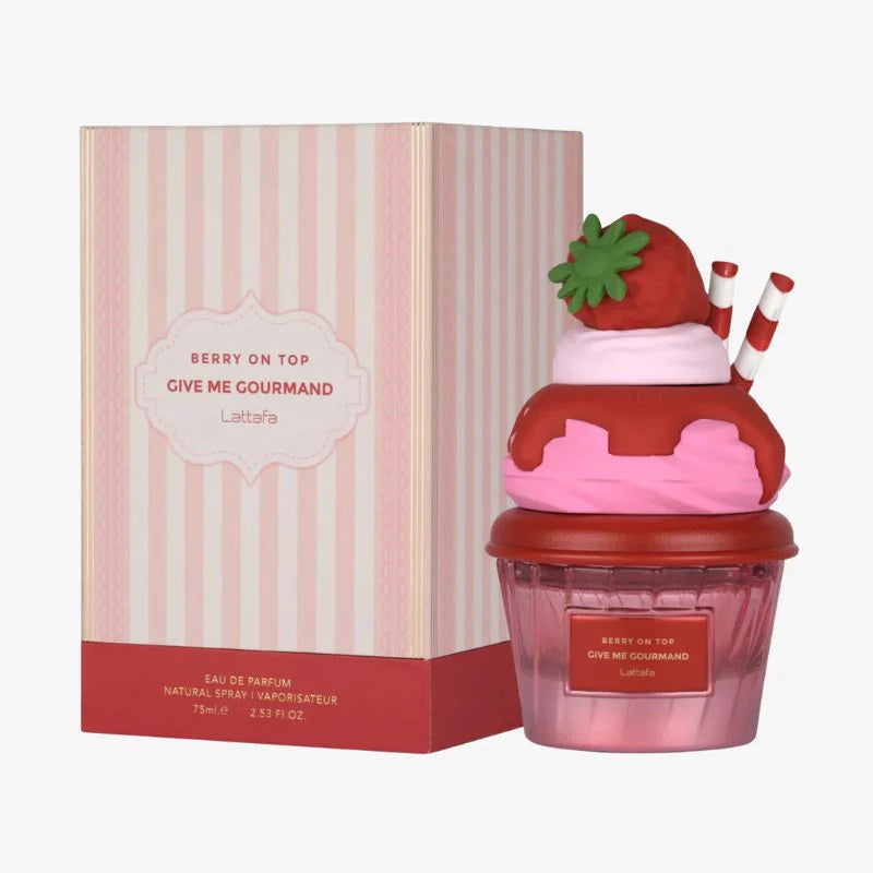 Lattafa Give Me Gourmand Berry on top Eau de Parfum