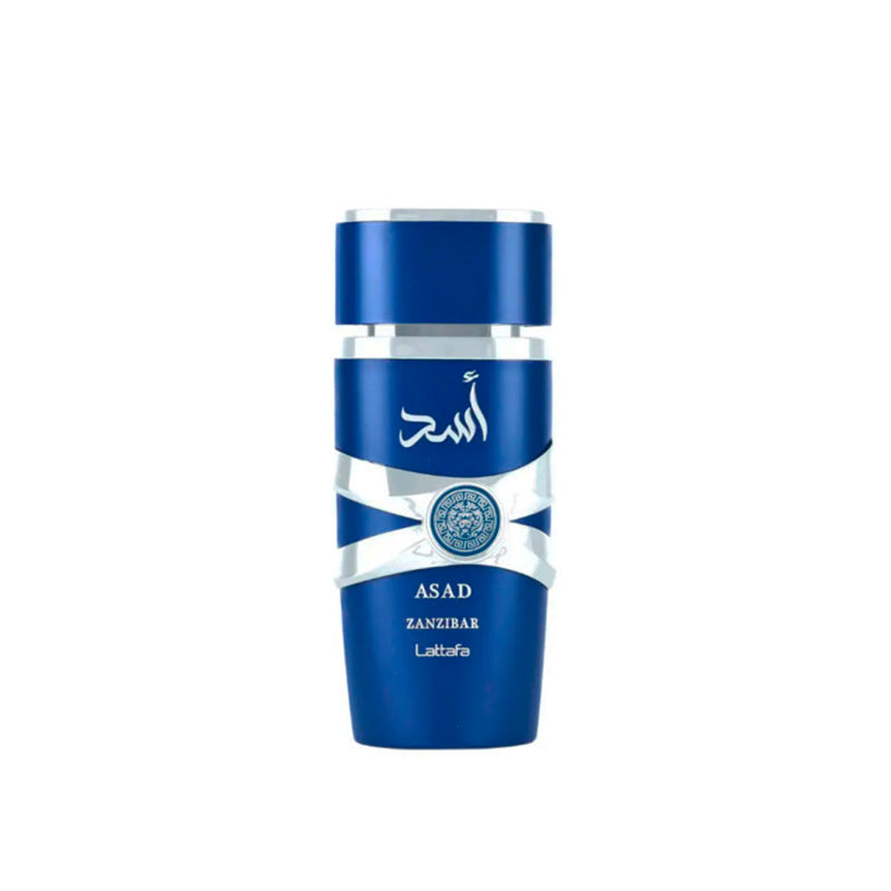 Lattafa Asad Zanzibar Eau de Parfum - fondo blanco