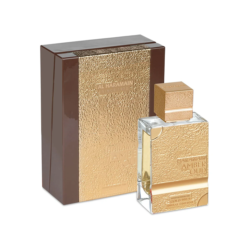 Al haramain amber oud gold edition 999.9 - con caja