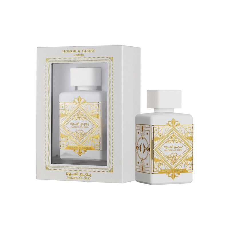 Lattafa Badee Al Oud Honor & Glory - fondo blanco