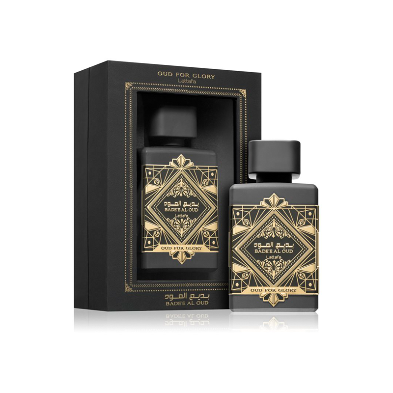 Lattafa Badee al Oud Oud For Glory - con caja