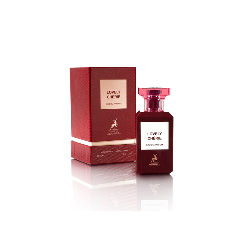 Maison Alhambra Lovely Cherie (Alternativa Tom Ford Lost Cherry) - fondo blanco