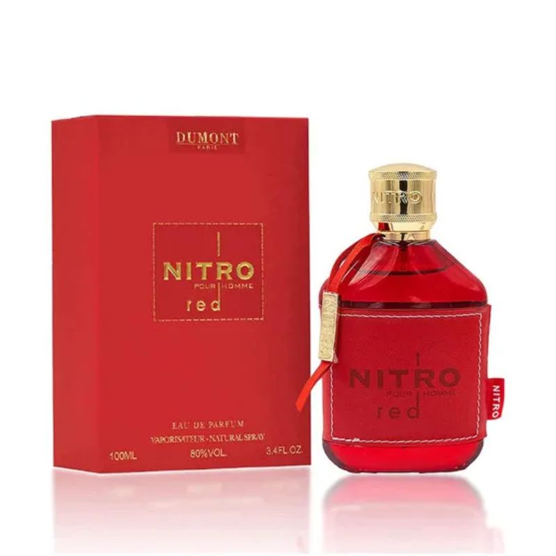 Dumont Nitro Red Eau de Parfum - fondo blanco