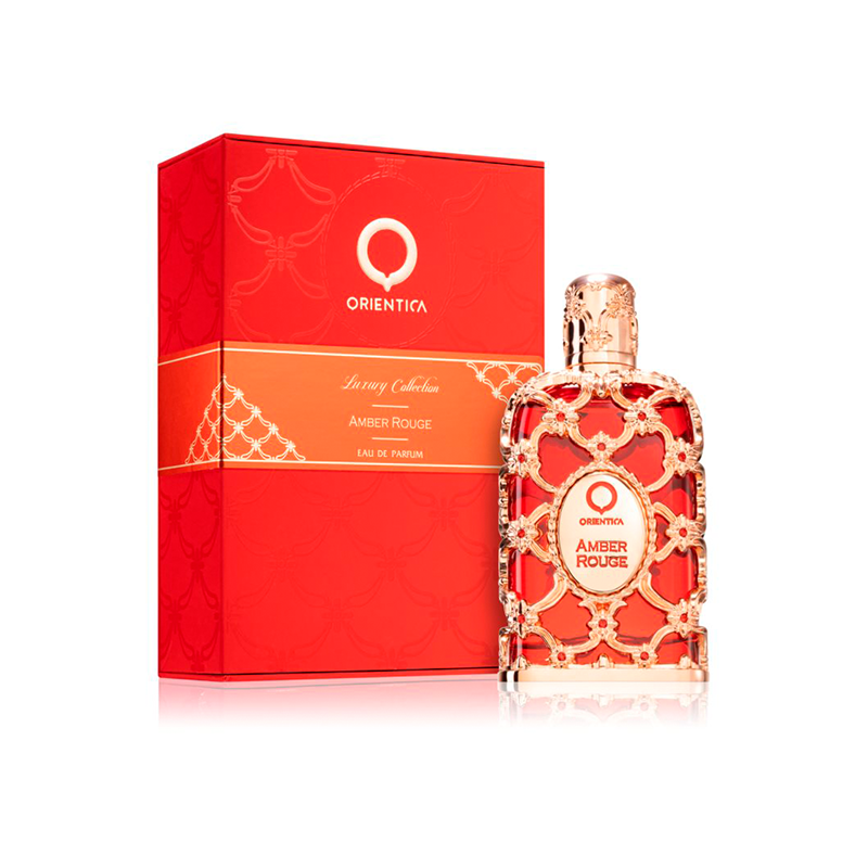 Orientica Amber Rouge Eau de Parfum - con caja