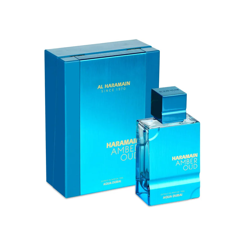 Al Haramain Amber Oud Aqua Dubai - con caja