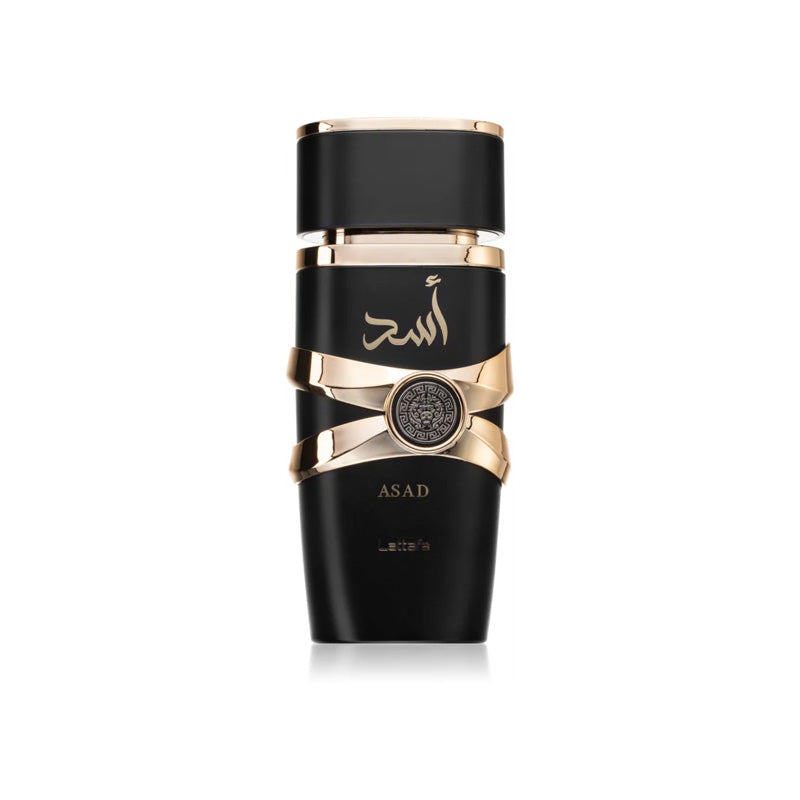 Lattafa Asad Eau de Parfum - fondo blanco