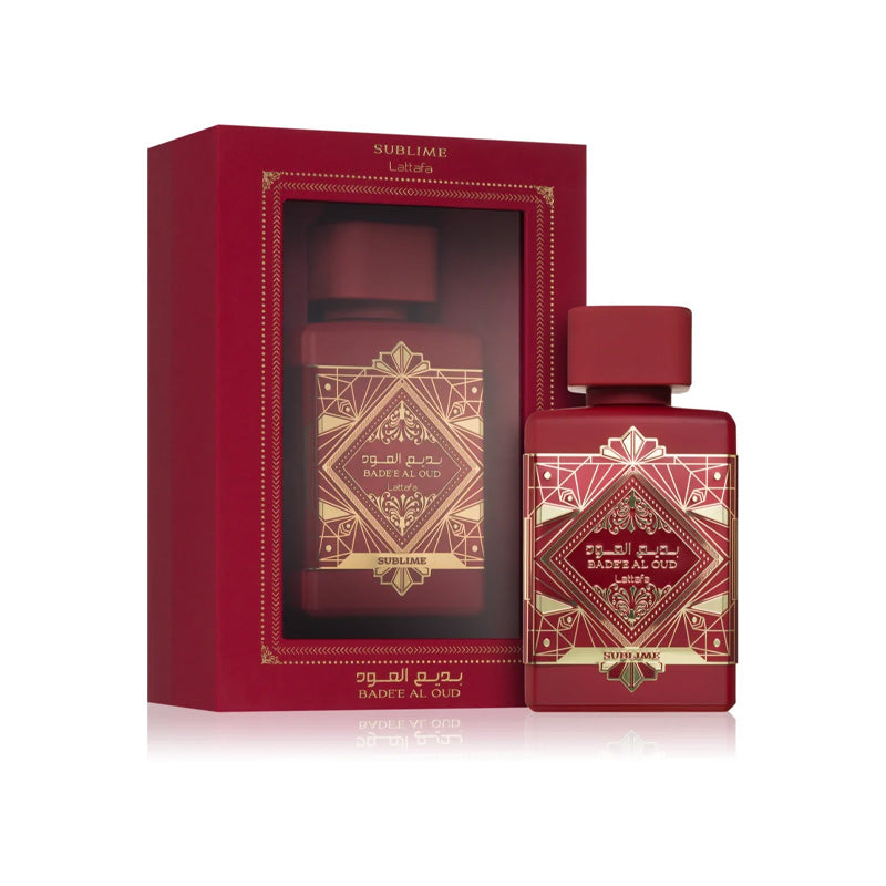 Lattafa Bade'e Al Oud Sublime Eau de Parfum - fondo blanco