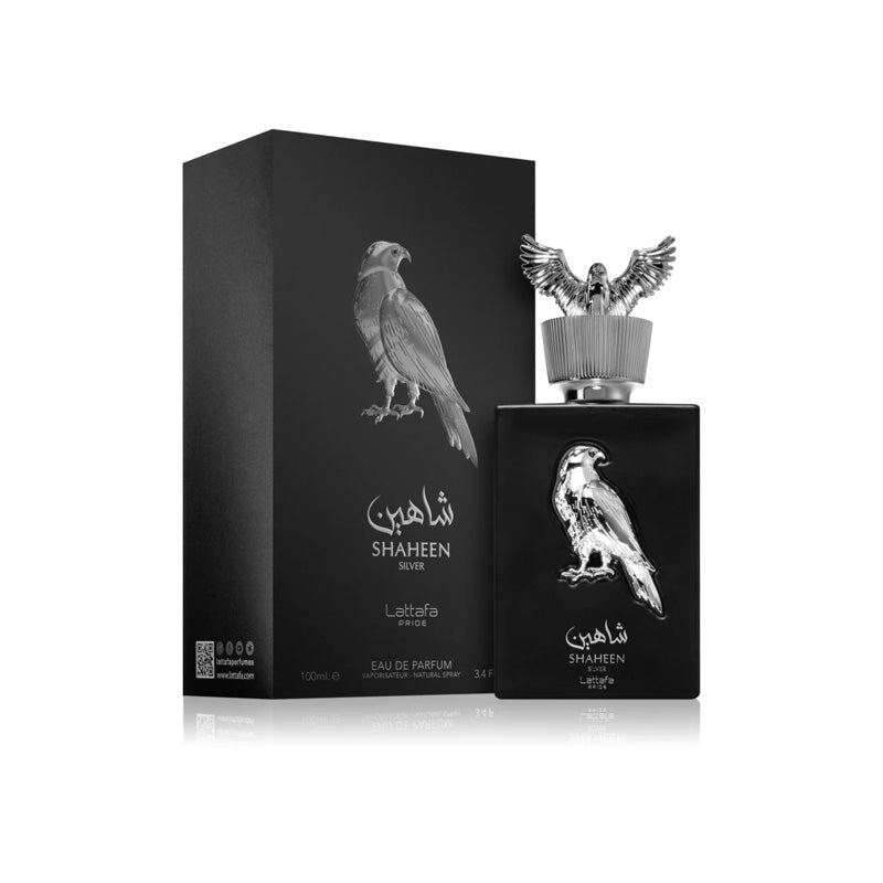 Lattafa Shaheen Silver Eau de Parfum - con caja