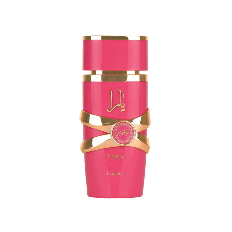 Lattafa Yara Candy Eau de Parfum - fondo blanco
